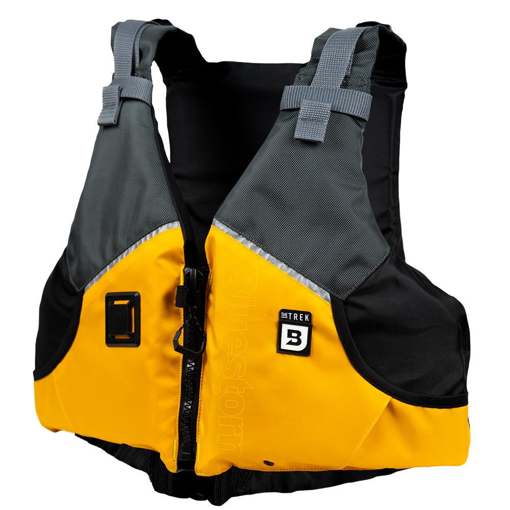 Bluestorm Trek Adult Universal Paddling Vest - Sunset Yellow [BS-249-YEL-U] - Besafe1st® 