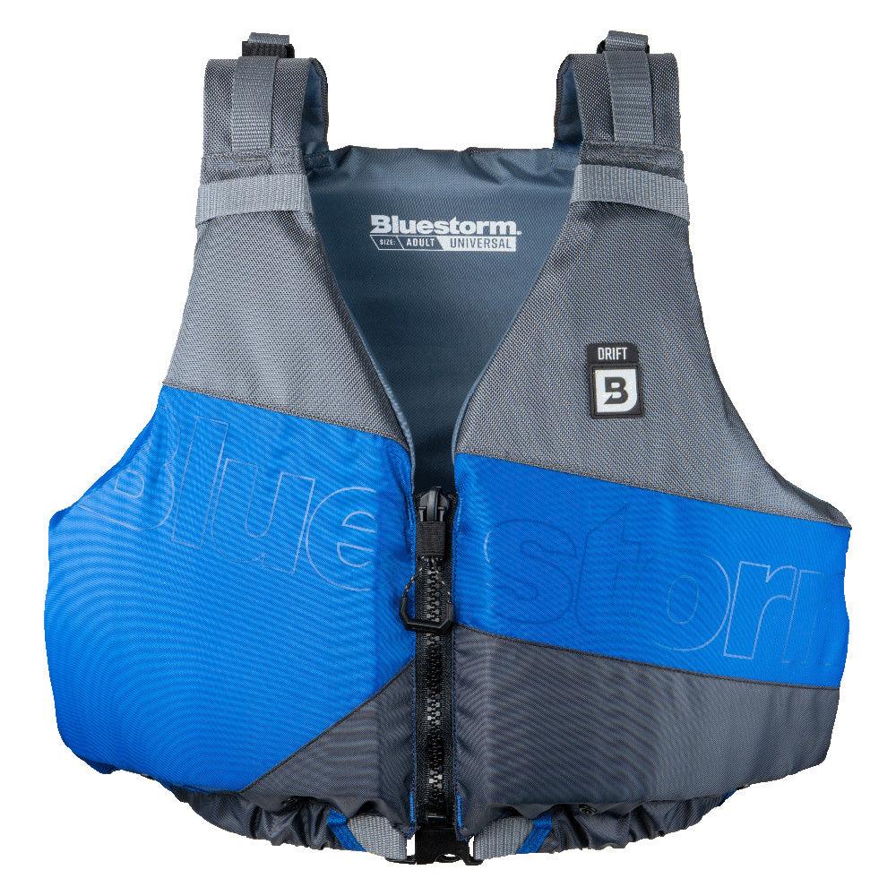 Bluestorm Drift Adult Universal Paddling Vest - Deep Blue [BS-247-BLU-U] - Besafe1st® 