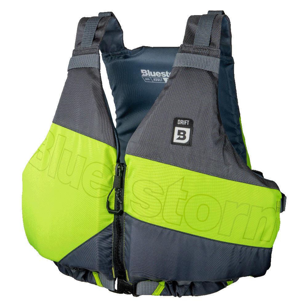 Bluestorm Drift Adult Universal Paddling Vest - Hi-Vis [BS-247-HVS-U] - Besafe1st® 