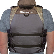 Bluestorm Classic Adult Fishing Life Jacket - Legendary Driftwood - S/M [BS-70B-TPE-S/M] - Besafe1st® 