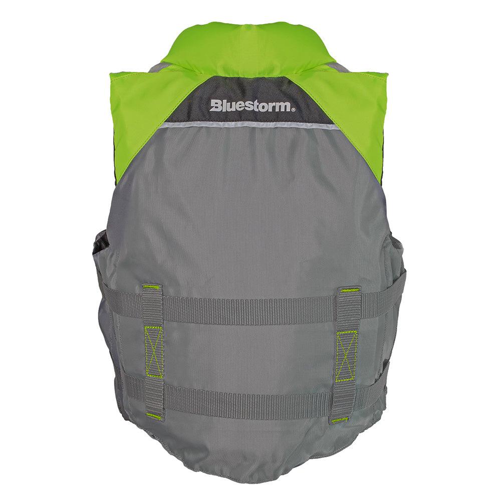 Bluestorm Classic Youth Fishing Life Jacket - Hi-Vis [BS-365-HVS-Y] - Besafe1st® 