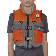 Bluestorm Classic Youth Fishing Life Jacket - Optic Orange [BS-365-ORG-Y] - Besafe1st® 