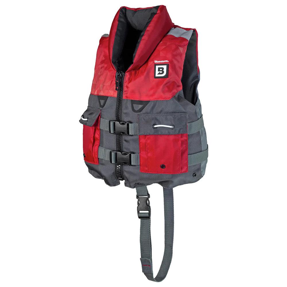 Bluestorm Classic Child Fishing Life Jacket - Nitro Red [BS-365-RED-C] - Besafe1st® 