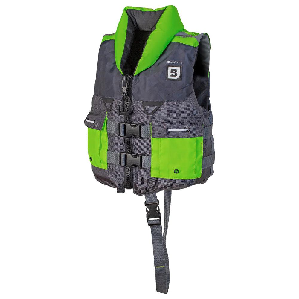 Bluestorm Classic Child Fishing Life Jacket - Hi-Vis [BS-365-HVS-C] - Besafe1st® 