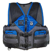 Bluestorm Sportsman Adult Mesh Fishing Life Jacket - Deep Blue - L/XL [BS-105-BLU-L/XL] - Besafe1st® 