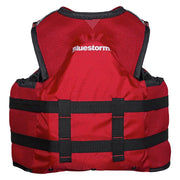 Bluestorm Sportsman Youth Mesh Fishing Life Jacket - Nitro Red [BS-105-RED-Y] - Besafe1st® 