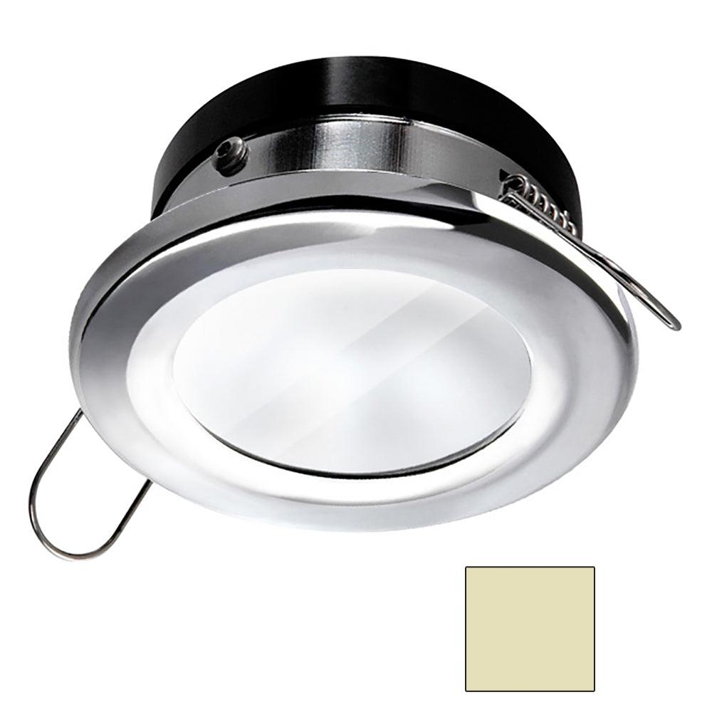 i2Systems Apeiron A1110Z 4.5W Spring Mount Light - Round - Warm White - Polished Chrome Finish [AP-4W-30K-PW11] - Besafe1st® 