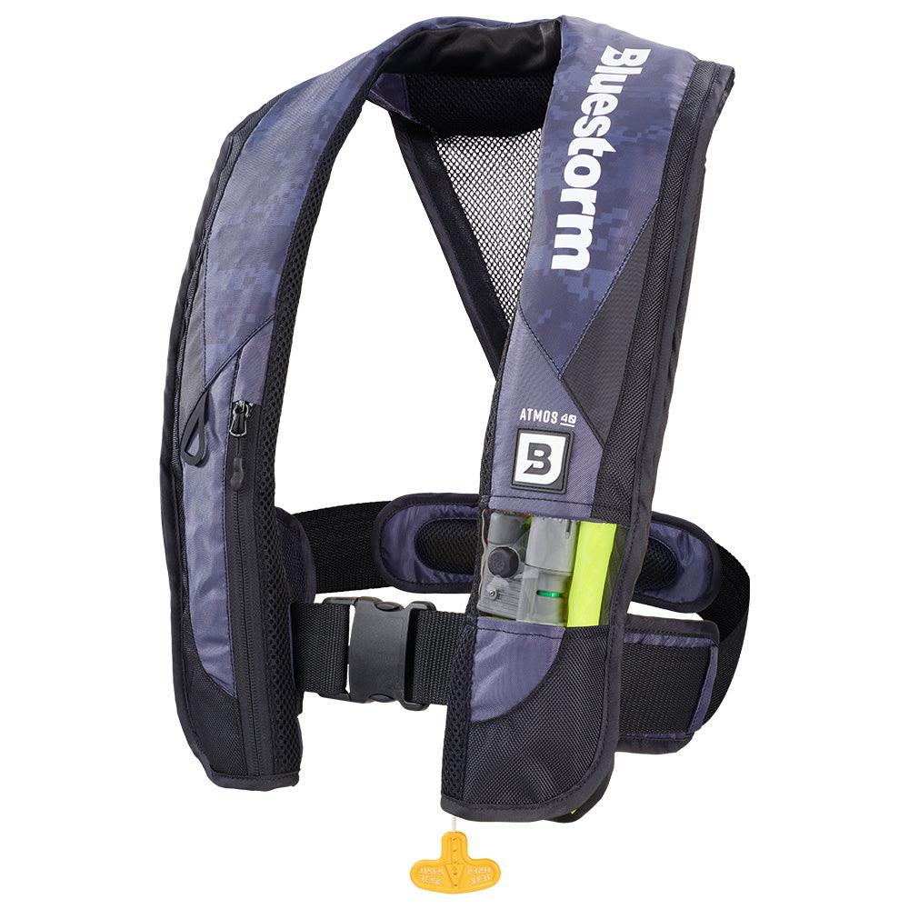 Bluestorm Atmos 40 Auto Type II Inflatable PFD - Apex Black [D1H-19-BLK] - Besafe1st® 