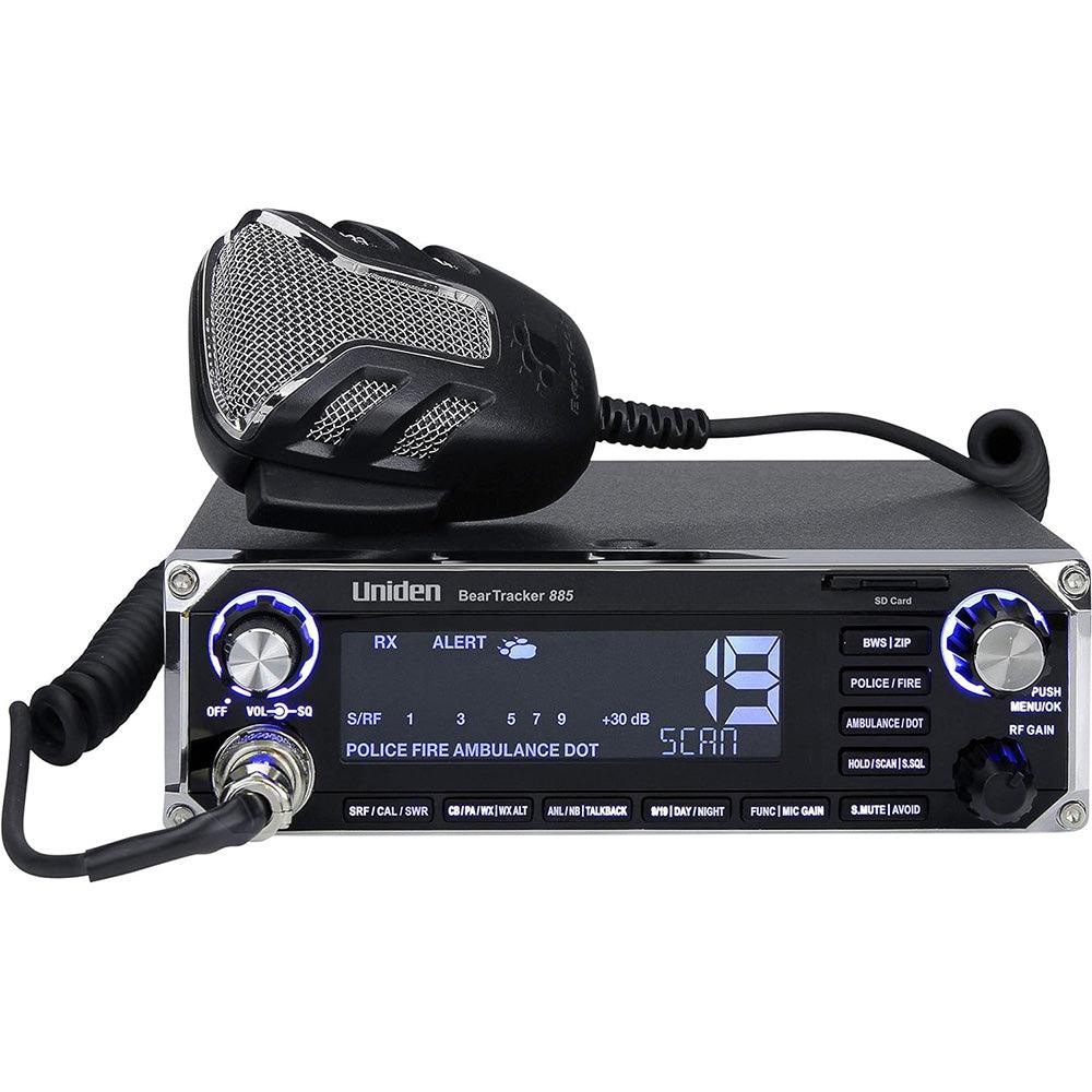 Uniden BearTracker 885 Hybrid CB Radio [BEARTRACKER 885] - Besafe1st® 