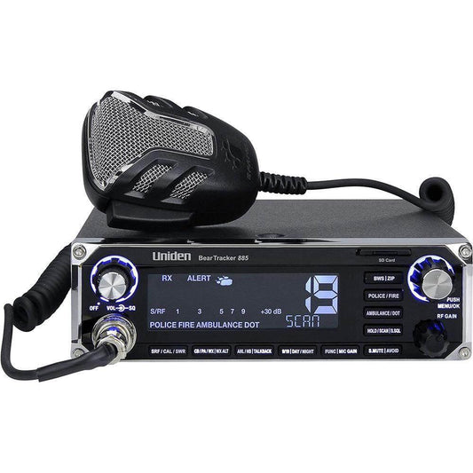 Uniden BearTracker 885 Hybrid CB Radio [BEARTRACKER 885] - Besafe1st