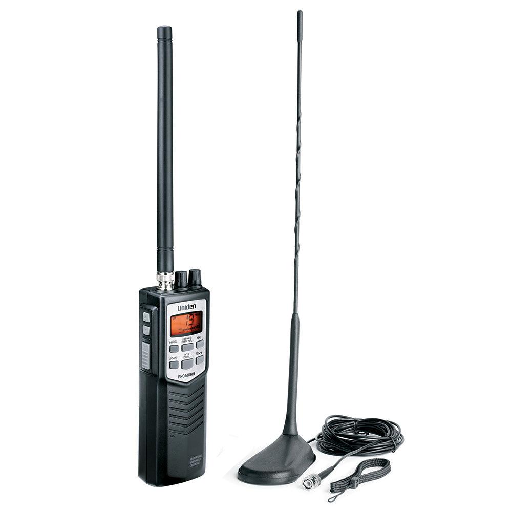 Uniden PRO501TK Handheld CB Radio w/High Gain Magnetic Mount Antenna [PRO501TK] - Besafe1st