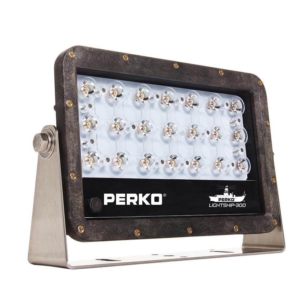 Perko Lightship 100 LED High Performance Spotlight - 12/24V - Black [1643100S0B] Perko