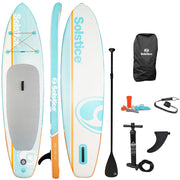 Solstice Watersports 10'6" Cruiser Inflatable Stand-Up Paddleboard Kit - Orange [36122] - Premium Inflatable Kayaks/SUPs Besafe1st Shop now 