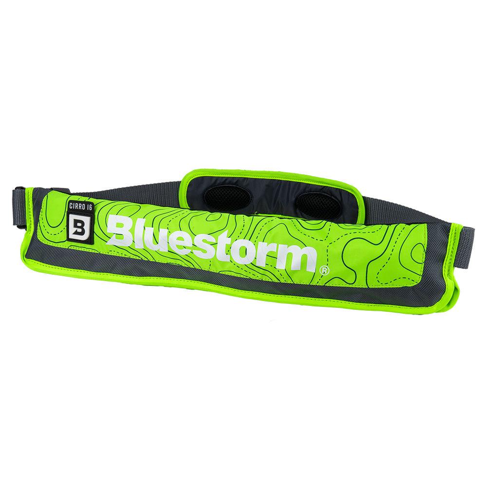 Bluestorm Cirro 16 Manual Inflatable Belt Pack - Hi-Vis [BS-USD6MM-HVS] - Besafe1st® 