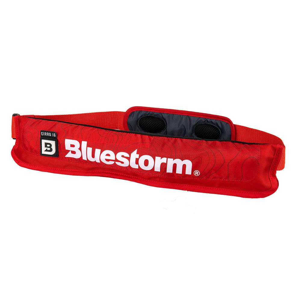 Bluestorm Cirro 16 Manual Inflatable Belt Pack - Nitro Red [BS-USD6MM-RED] - Besafe1st® 