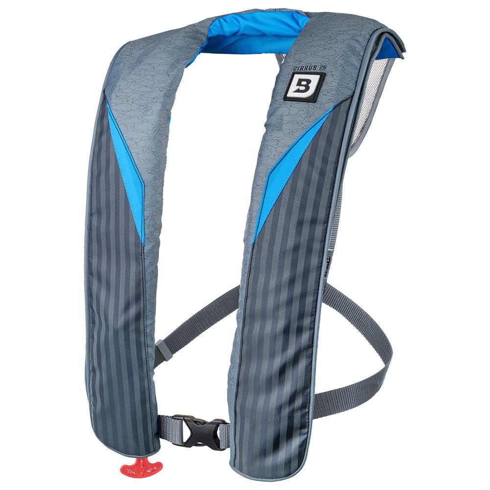 Bluestorm Cirrus 26 Auto/Manual Type V Inflatable PFD - Coastal Blue [SL6F-23-BSB] - Besafe1st® 