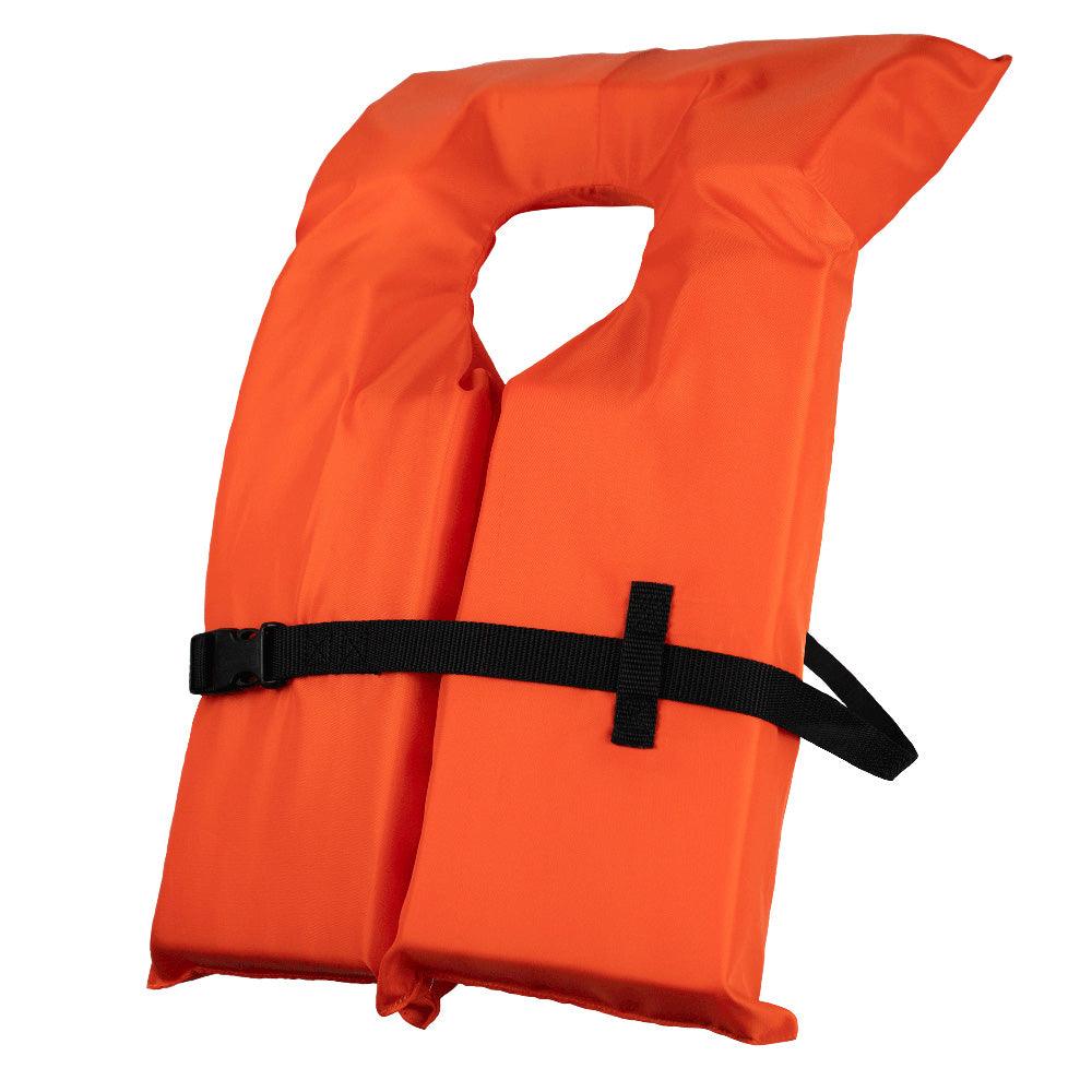 Bluestorm Type II Adult Oversize Foam Life Jacket - Orange [BS-T2-ORG-O] - Besafe1st® 