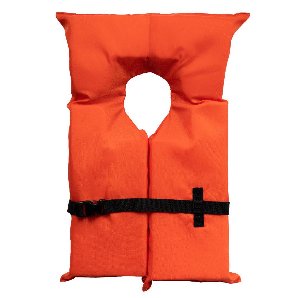 Bluestorm Type II Adult Oversize Foam Life Jacket - Orange [BS-T2-ORG-O] - Besafe1st® 