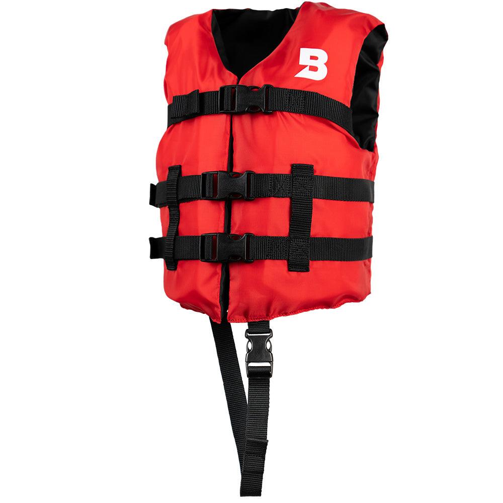 Bluestorm Type III General Boating Child Foam Life Jacket - Red [BS-160-RED-C] - Besafe1st® 