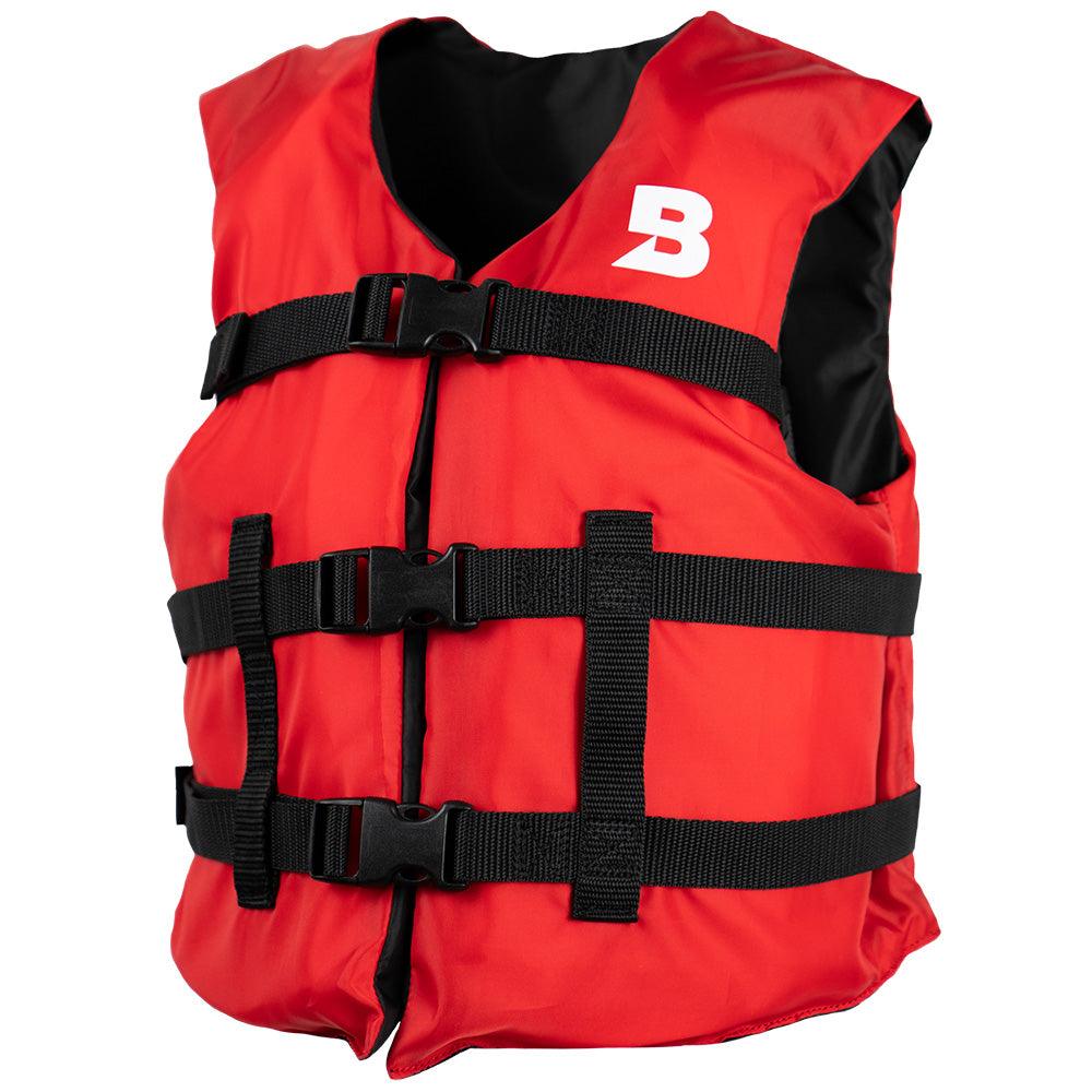 Bluestorm Type III General Boating Youth Foam Life Jacket - Red [BS-160-RED-Y] - Besafe1st® 