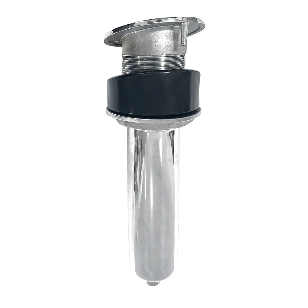 Tigress 10.5" 15-Degree Swivel Rod Holder - Screwless - Stainless Steel [77279] Tigress
