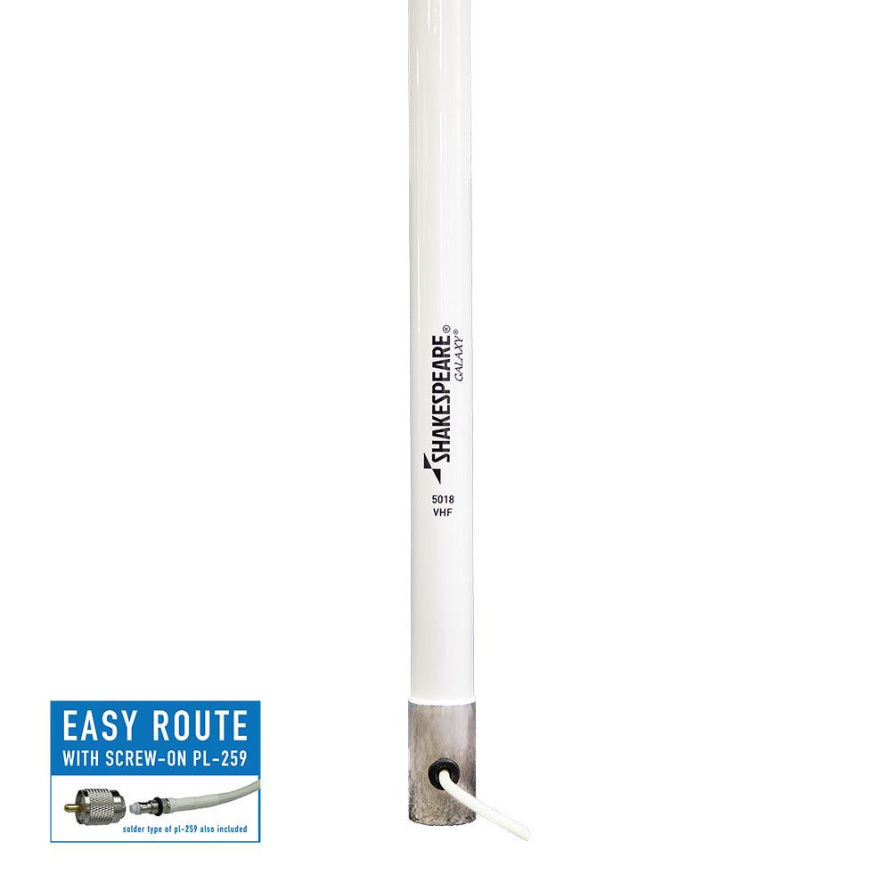 Shakespeare Galaxy 5018 15' 2 VHF Antenna - 9dB Gain [5018] - Besafe1st® 