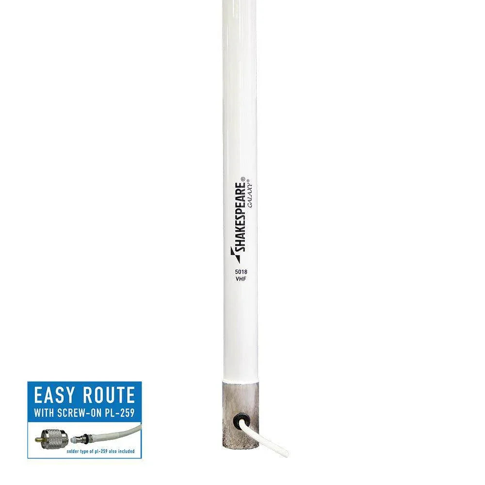 Shakespeare Galaxy 5018 15' 2 VHF Antenna - 9dB Gain [5018] - Besafe1st
