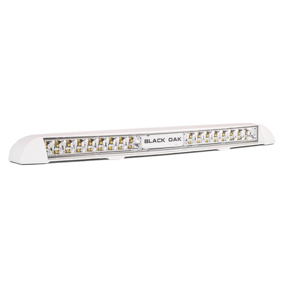 Black Oak Low Profile Marine Bar - Flood - White [LP-WX] Black Oak LED