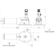 TACO Grand Slam 860 Electric VHF Antenna Mount [GS-860] - Premium Antenna Mounts & Accessories Besafe1st Shop now 