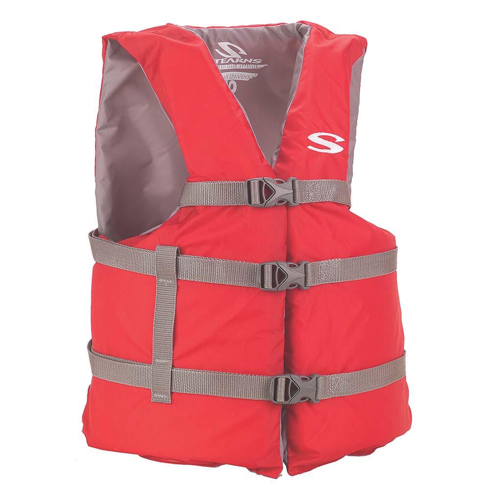 Stearns PFD 2001 Adult Boat Universal Red Display f/Adults Over 90lbs - Chest Size Of 50" [2160925] - Besafe1st