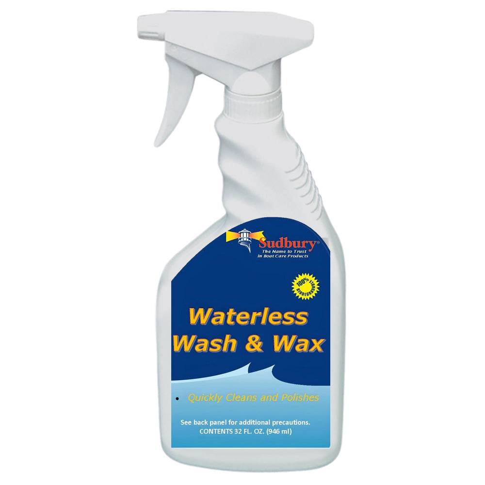 Sudbury Waterless Wash Wax - 32oz Spray Bottle [150Q] - Besafe1st
