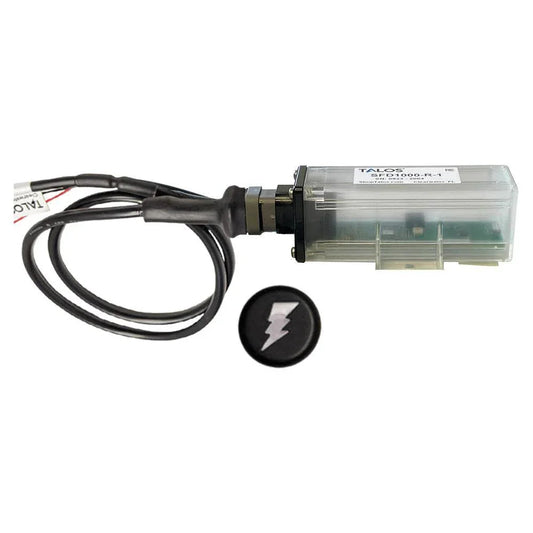 TALOS Remote Housing Lightning Detection System w/10' Cable - Black Round Indicator w/Translucent Housing [SFD1000R-T1-BO-BL-10FT] TALOS