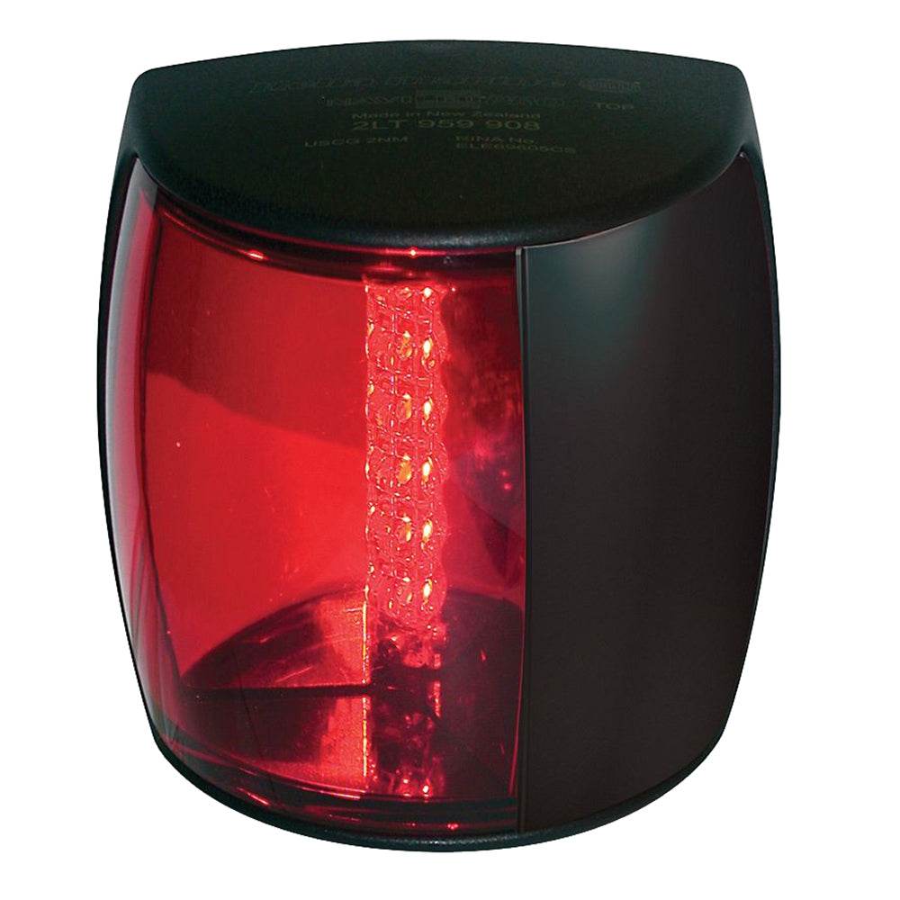 Hella Marine NaviLED PRO Port Navigation Lamp - 2nm - Black [017460001] - Besafe1st