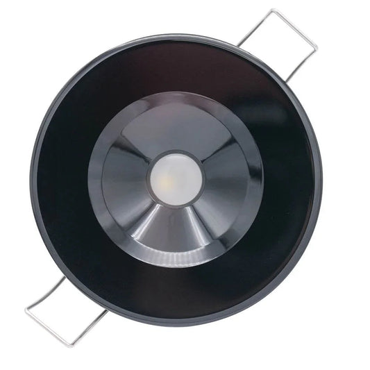 Lumitec Illusion Flush Mount LED Down Light - Spectrum RGBW - Cool White - Black Housing [117157] Lumitec