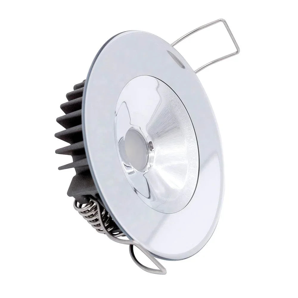 Lumitec Illusion Flush Mount LED Down Light - Spectrum RGBW - Cool White - Mirrored Housing [117147] Lumitec