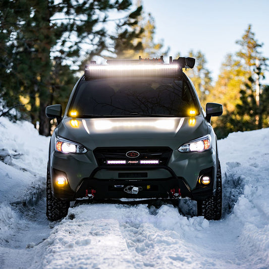 RIGID Industries 360-Series 4" LED SAE Fog Beam - Yellow/White - Set of 2 [36122] - Besafe1st