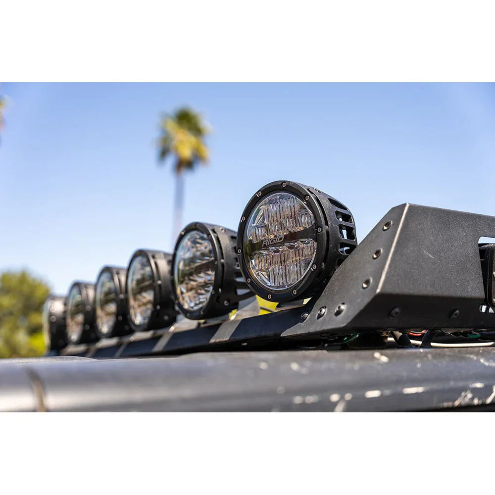 RIGID Industries 360-Series RGBW 6" Offroad Lamp Drive Beam w/RGBW Backlight Pods - Set of 2 [36411] RIGID Industries