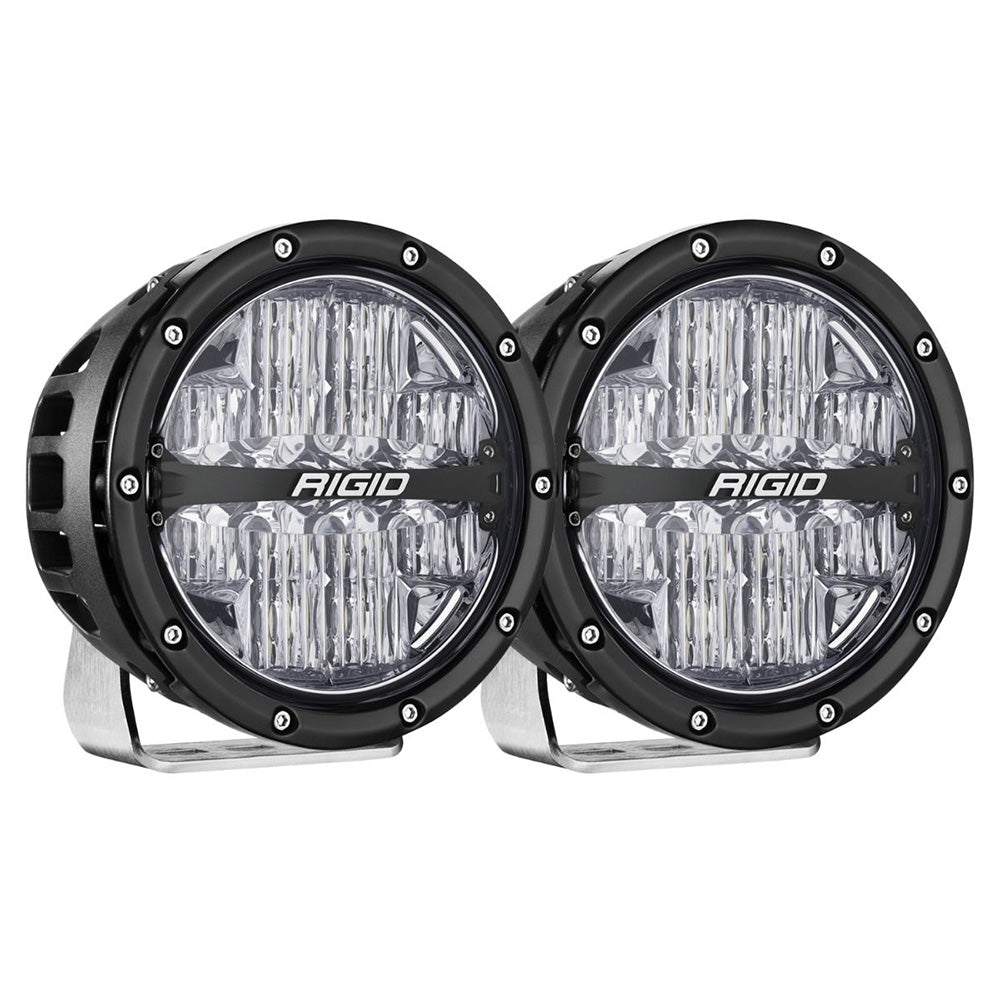 RIGID Industries 360-Series RGBW 6" Offroad Lamp Drive Beam w/RGBW Backlight Pods - Set of 2 [36411] - Premium Lighting Besafe1st Shop now 