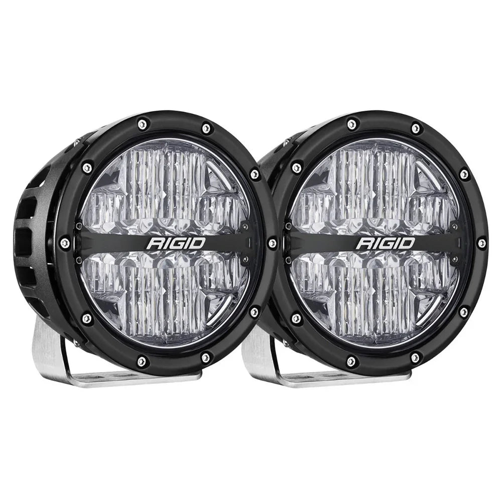 RIGID Industries 360-Series RGBW 6" Offroad Lamp Drive Beam w/RGBW Backlight Pods - Set of 2 [36411] RIGID Industries