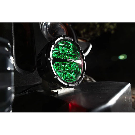 RIGID Industries 360-Series RGBW 6" Offroad Lamp Spot Beam w/RGBW Backlight Pods - Set of 2 [36412] RIGID Industries