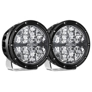 RIGID Industries 360-Series RGBW 6" Offroad Lamp Spot Beam w/RGBW Backlight Pods - Set of 2 [36412] - Premium Lighting Besafe1st Shop now 