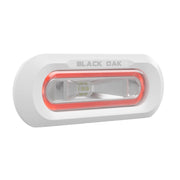 Black Oak Low Pro Marine Spreader Light - Flush Mount - White Housing - Red LED [MLPS-FR] - Premium Underwater Lighting Besafe1st Shop now 