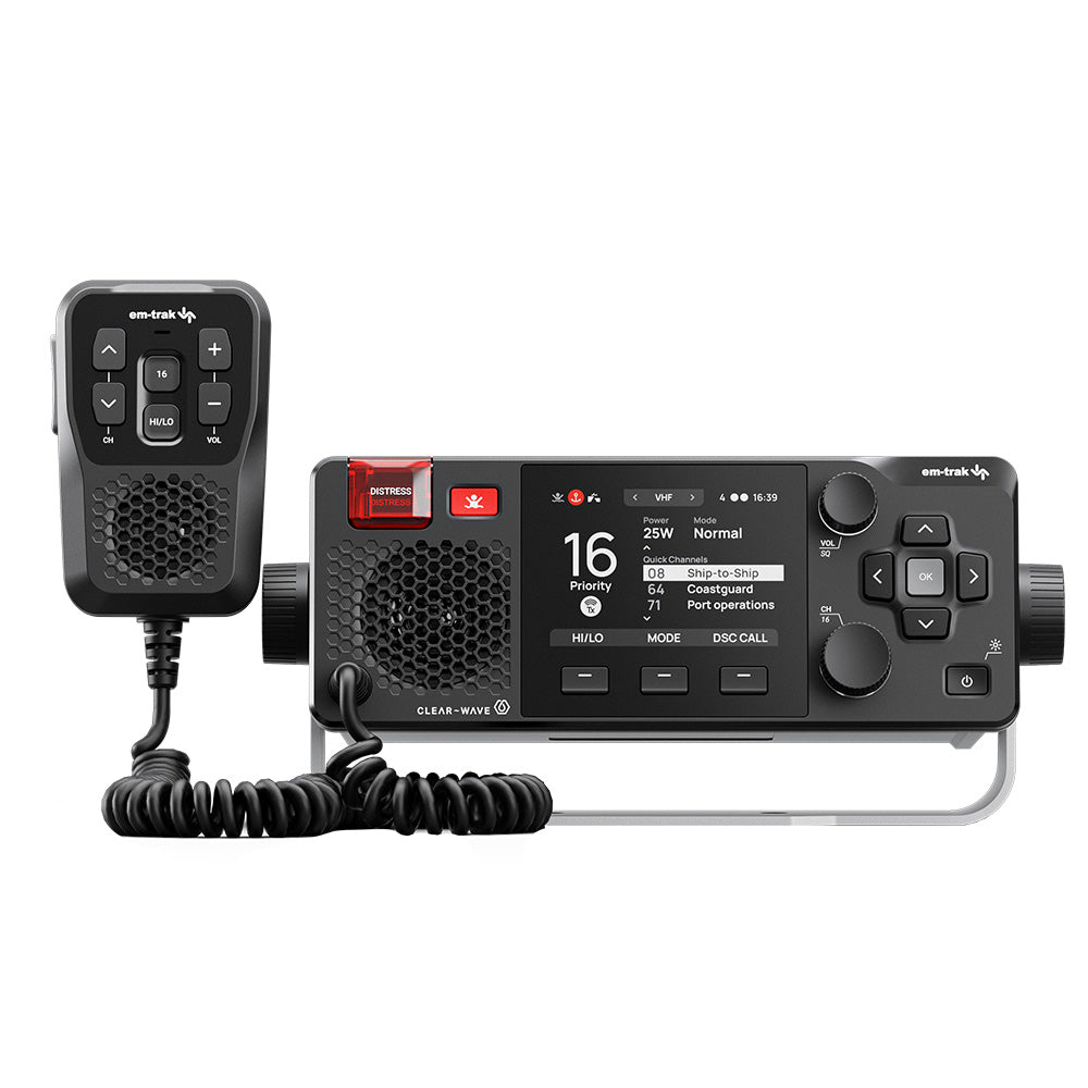 em-trak X100 VHF w/Class B AIS [431-0001] em-trak
