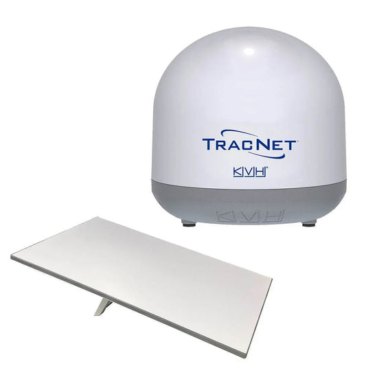 KVH Starlink Premium Standard RV Flat Panel Terminal w/TracNet Coastal 5G/WiFi Compact Terminal [72-1081/01-0465-01] KVH