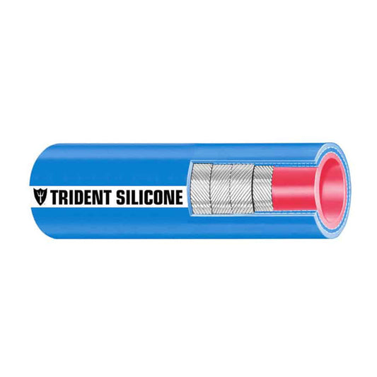 Trident Marine 3-1/2" x 36" Blue Silicone Wet Exhaust Hose [202V3120-36] - Besafe1st