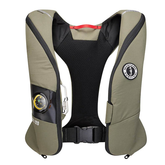 Mustang Elite 120 Coastal Inflatable PFD - Everglade Green [MD5170-292-0] - Besafe1st