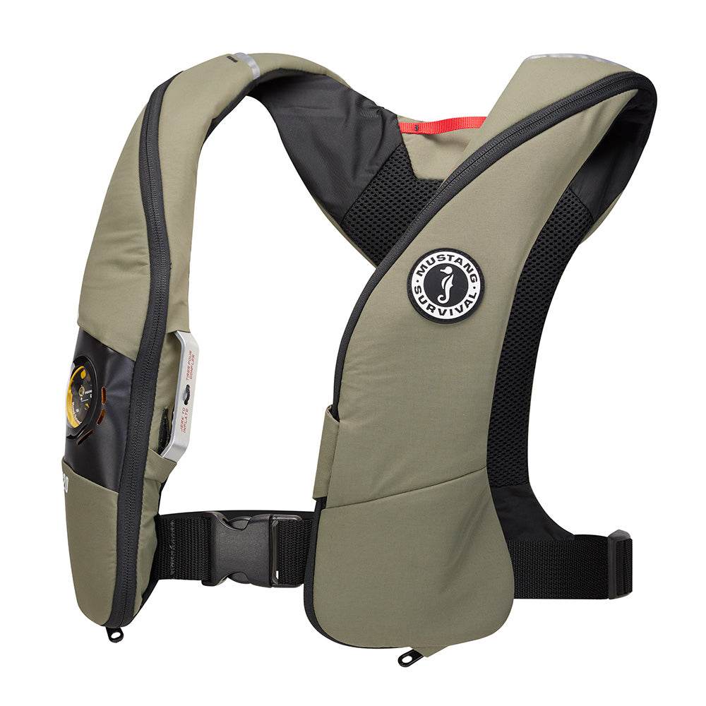 Mustang Elite 120 Coastal Inflatable PFD - Everglade Green [MD5170-292-0] - Besafe1st