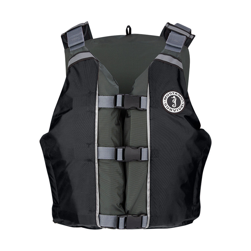 Mustang APF Foam Vest - Universal - Black/Grey [MV411102-806-0] - Premium Personal Flotation Devices Besafe1st Shop now 