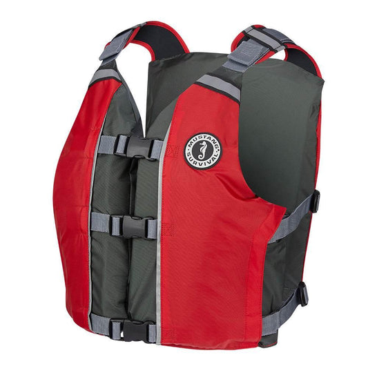 Mustang APF Foam Vest - Universal - Red/Grey [MV411102-861-0] - Besafe1st