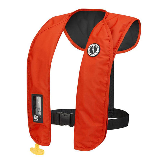 Mustang MIT 100 Inflatable PFD - Orange/Black [MD2018T1-33-0] - Besafe1st